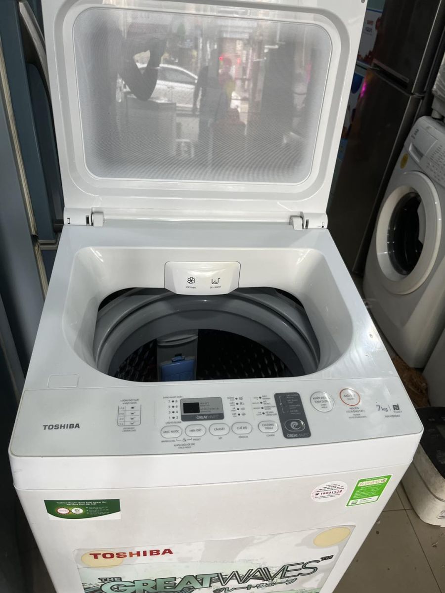 Máy giặt cũ Toshiba 7 kg AW-K800AV(WW) mới 95% - Ảnh 2